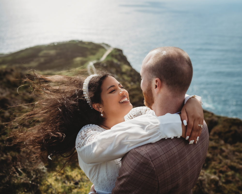 Sliabh Liag Donegal Elopement Wild and Green Photography