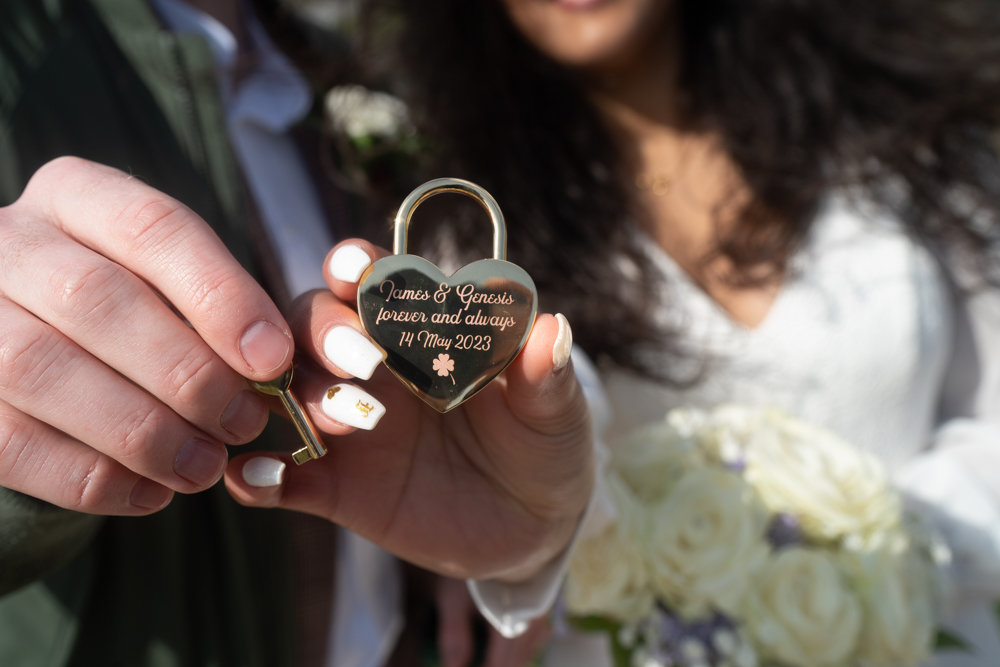 Sliabh Liag Donegal Elopement Wild and Green Photography Love Lock Key