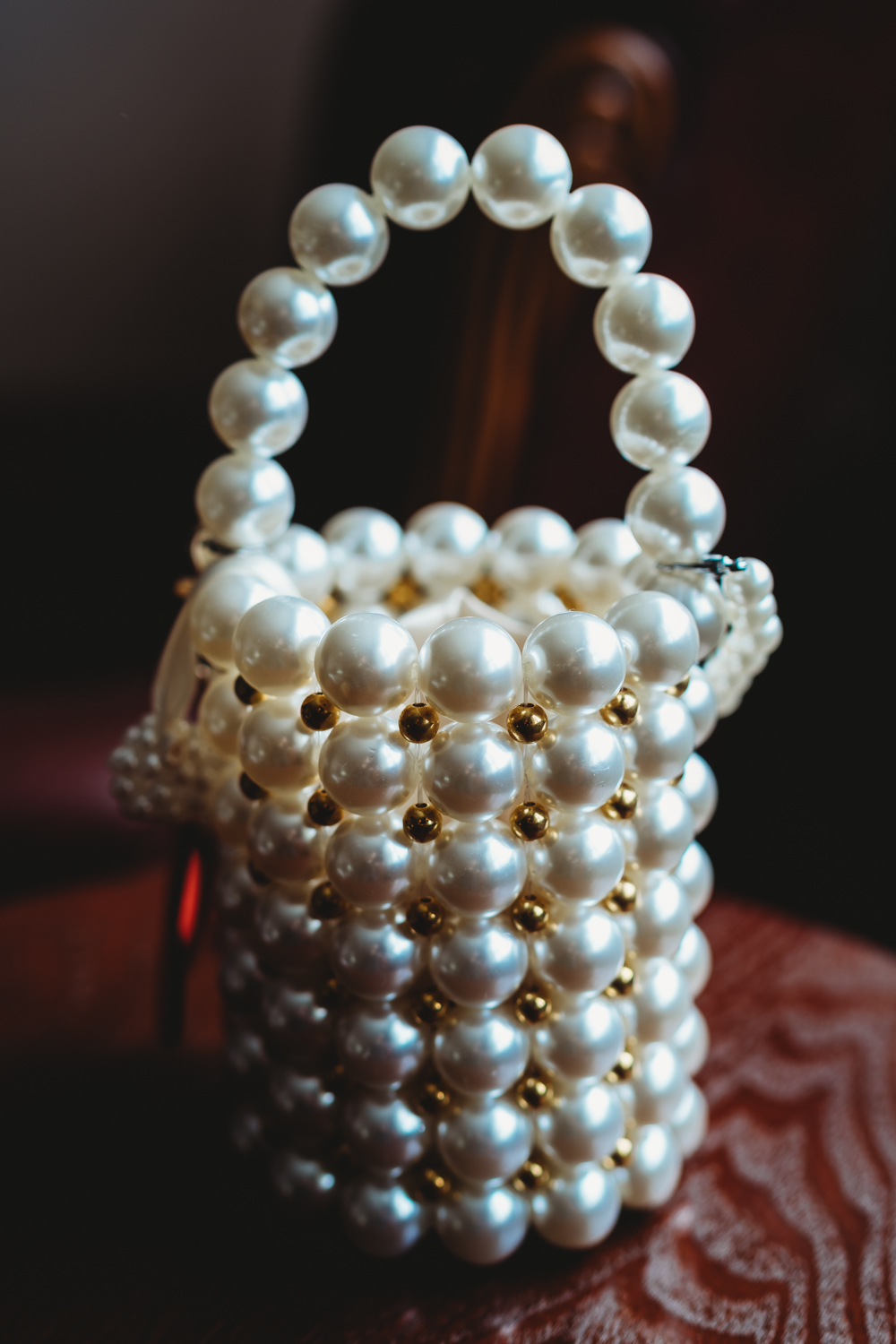Sliabh Liag Donegal Elopement Wild and Green Photography Pearl Bride Handbag