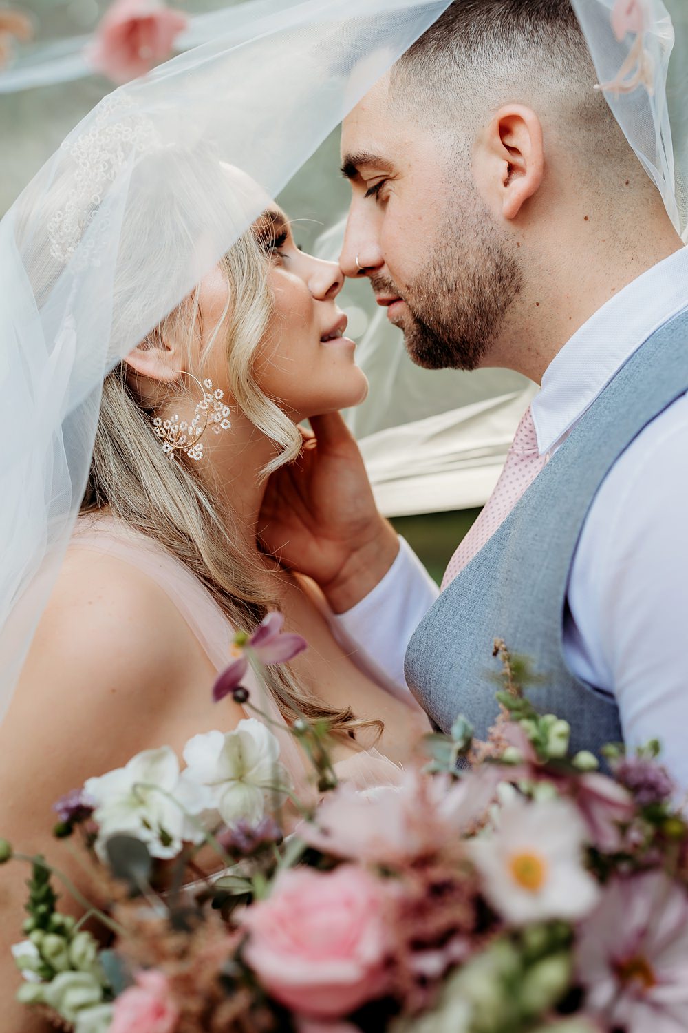 Summer Blush Wedding NK Photography