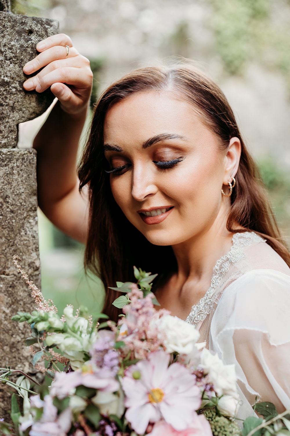 Summer Blush Wedding NK Photography Bride Makeup Natural