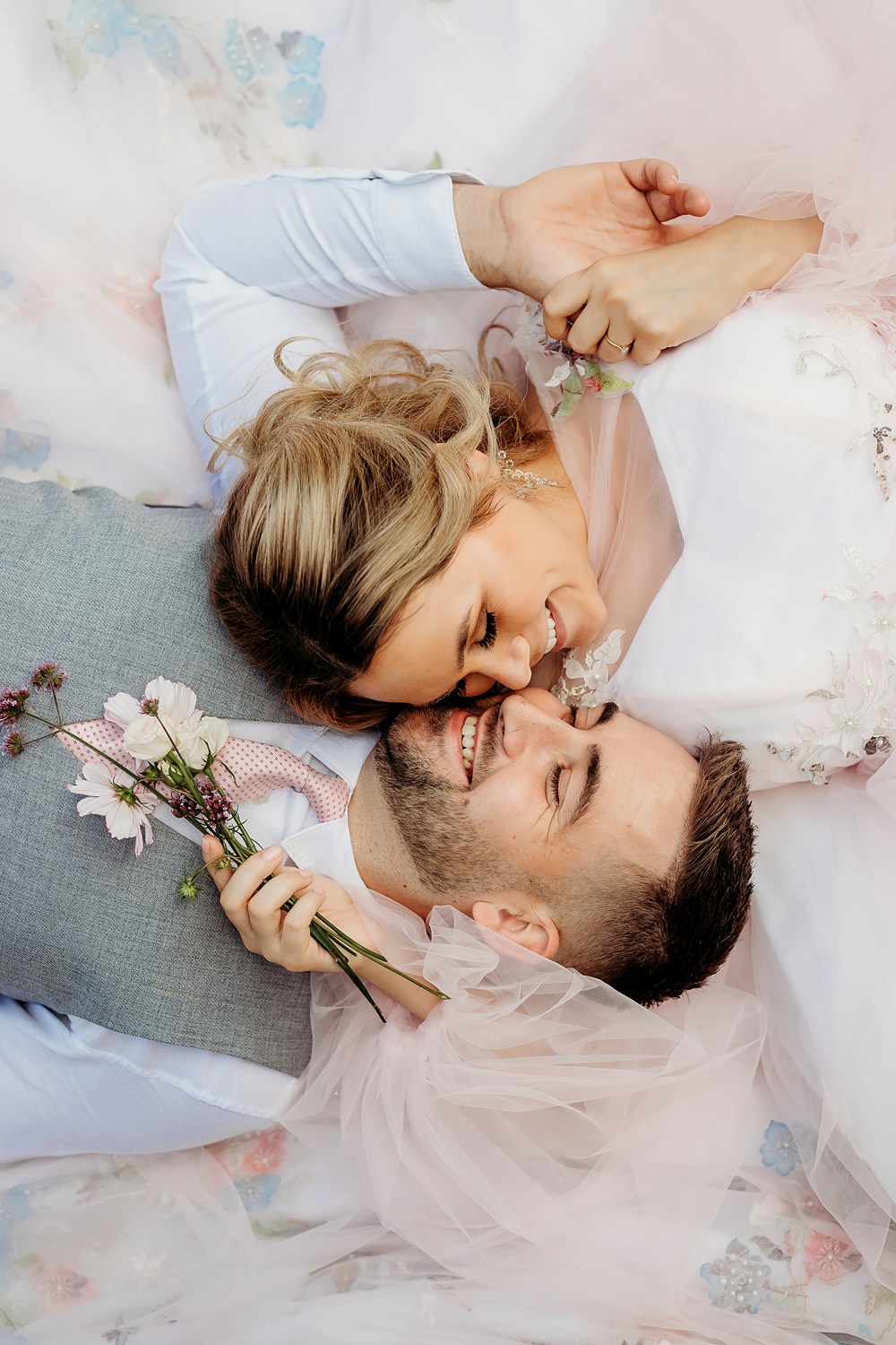 Summer Blush Wedding NK Photography