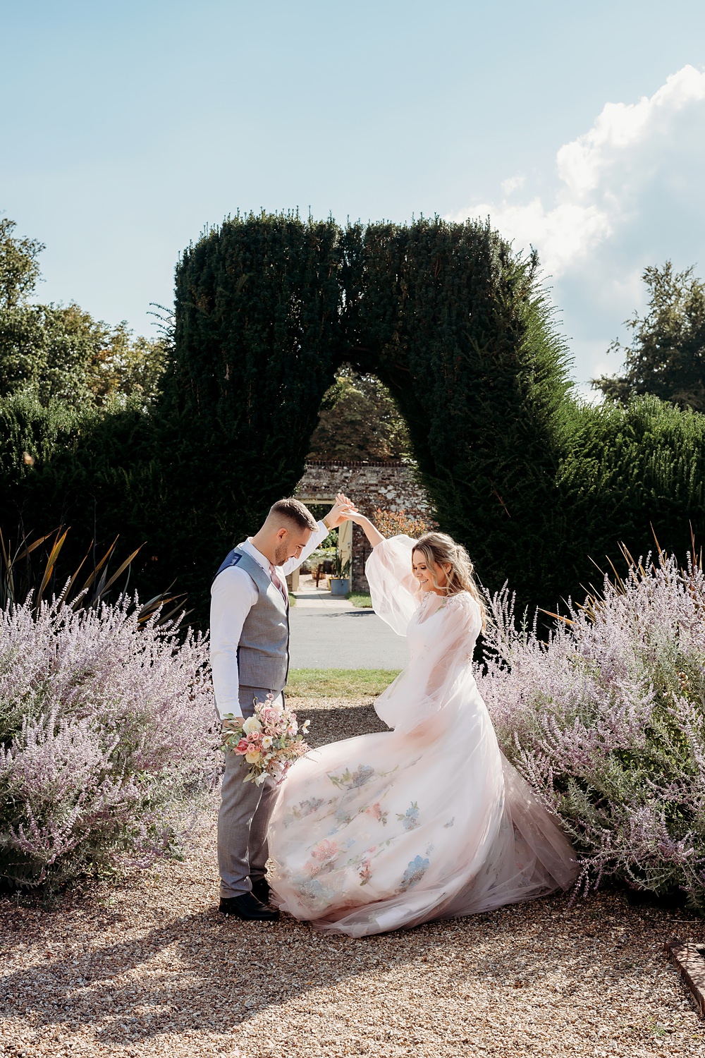 Summer Blush Wedding NK Photography