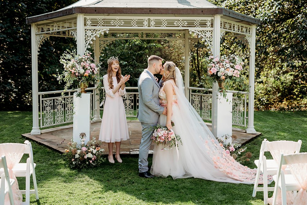 Summer Blush Wedding NK Photography