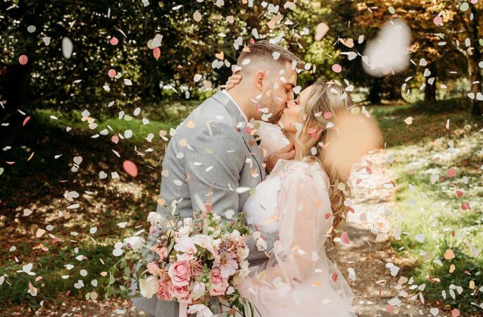 Summer Blush Wedding NK Photography