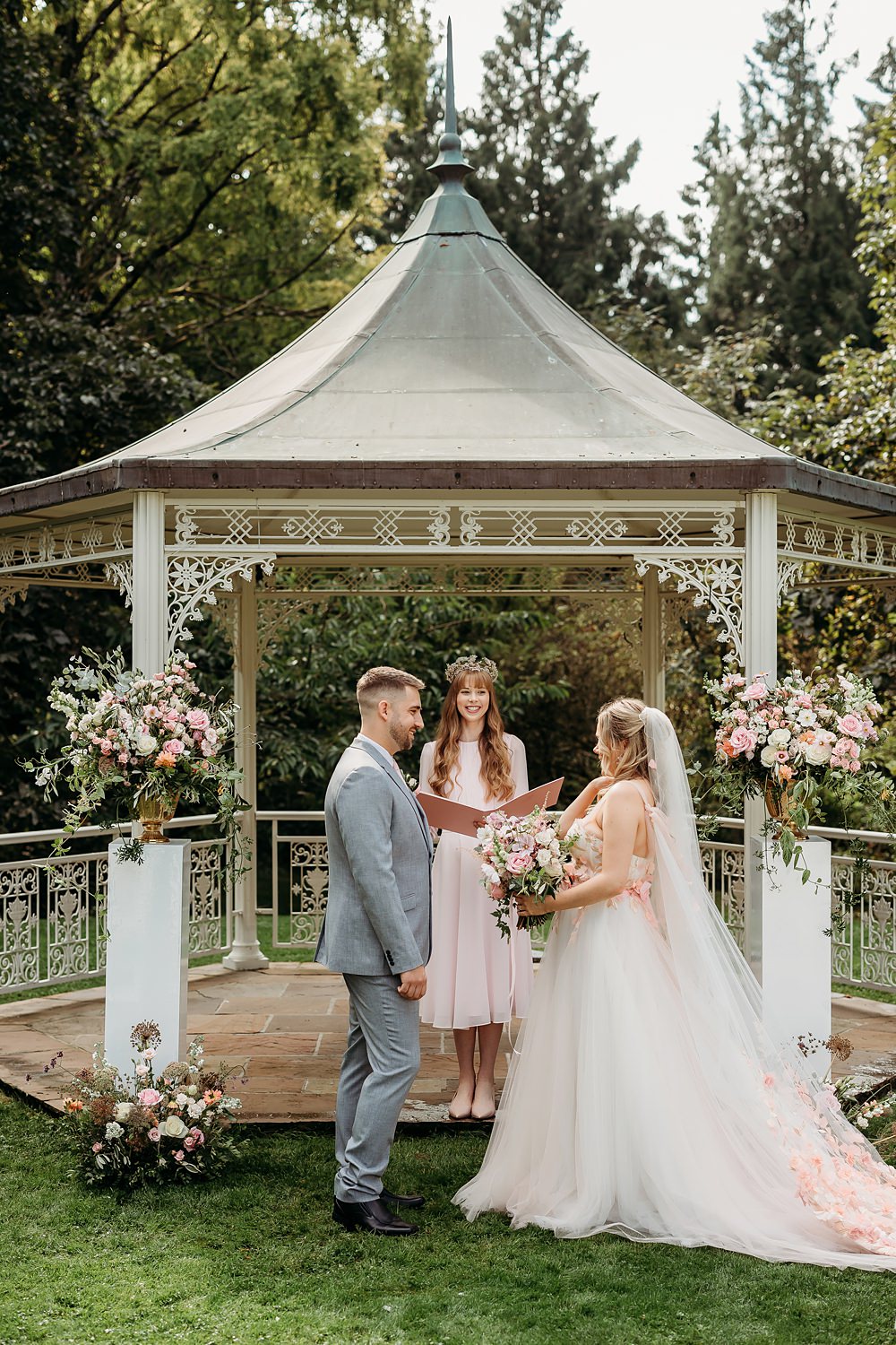 Summer Blush Wedding NK Photography