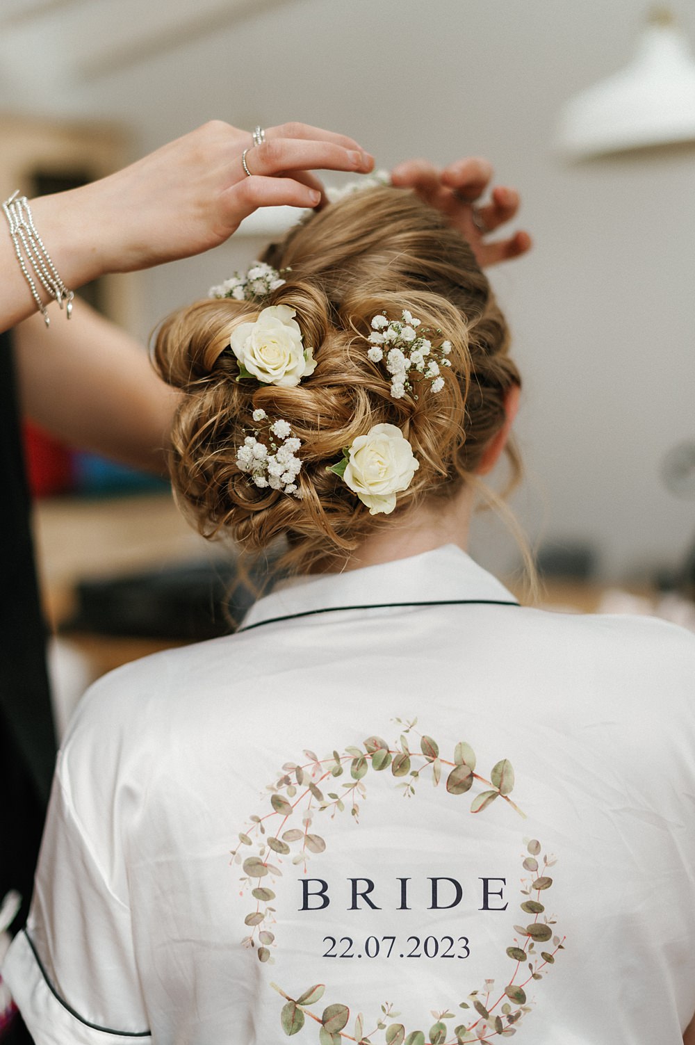 Aswanley Wedding Beth Sutton Photography Bride Hair Flowers Updo
