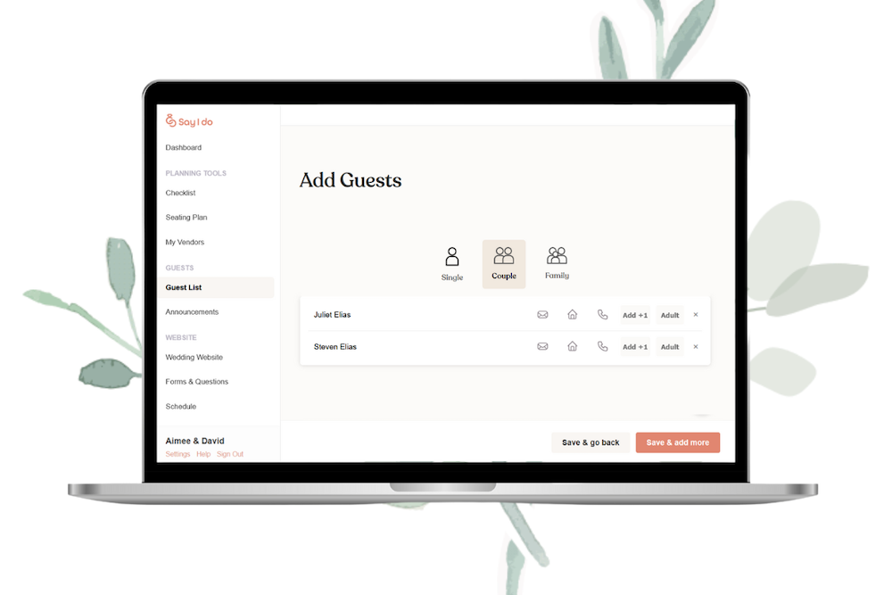 Build Make Wedding Website Say I Do
