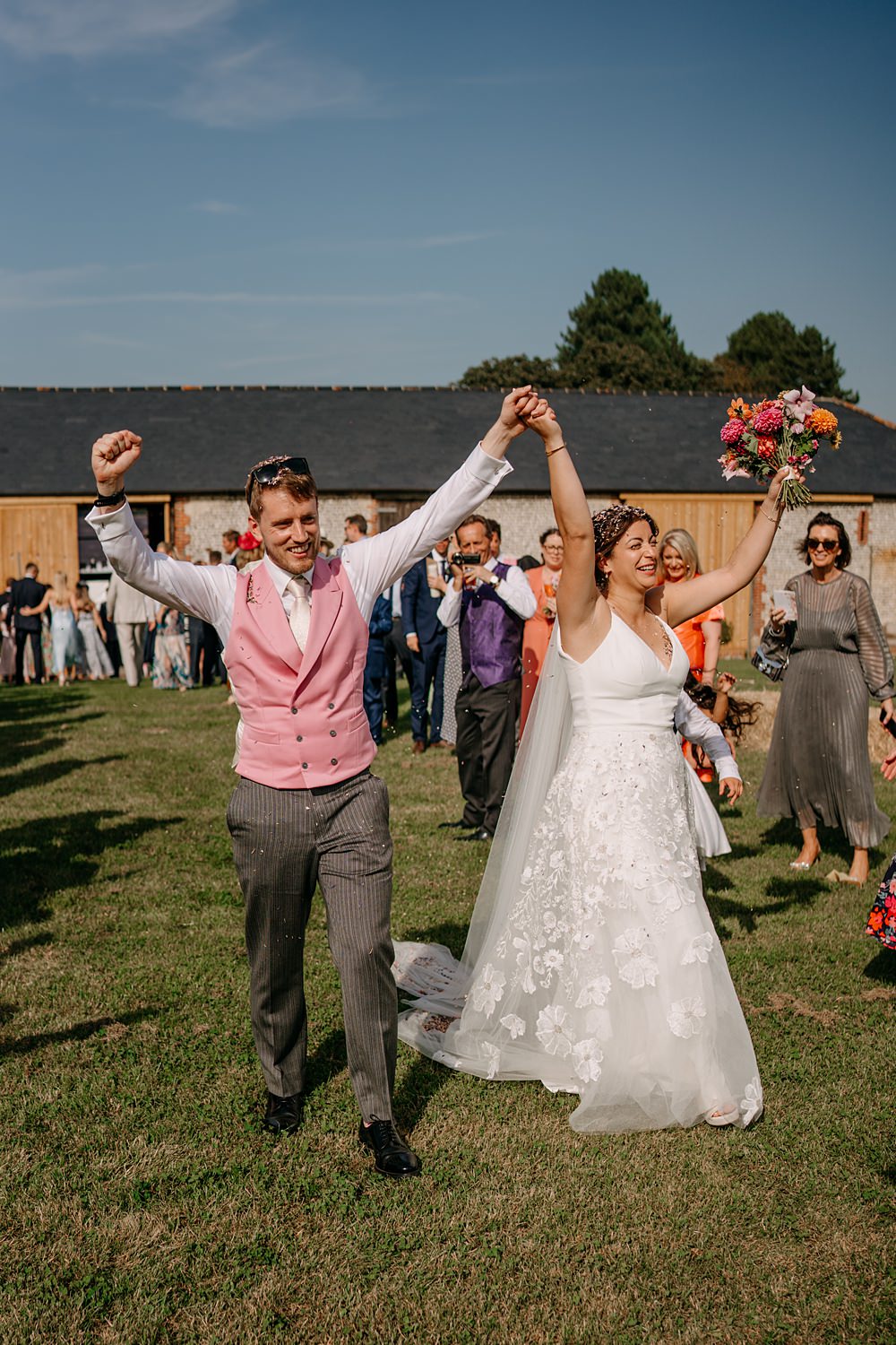 Haylands Barn Wedding Phoebe Rossi Photography