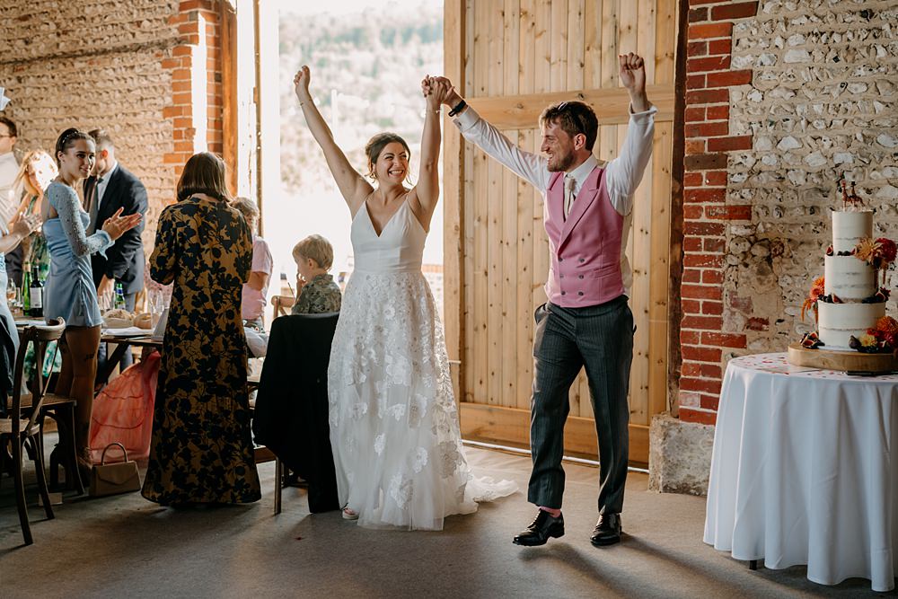 Haylands Barn Wedding Phoebe Rossi Photography