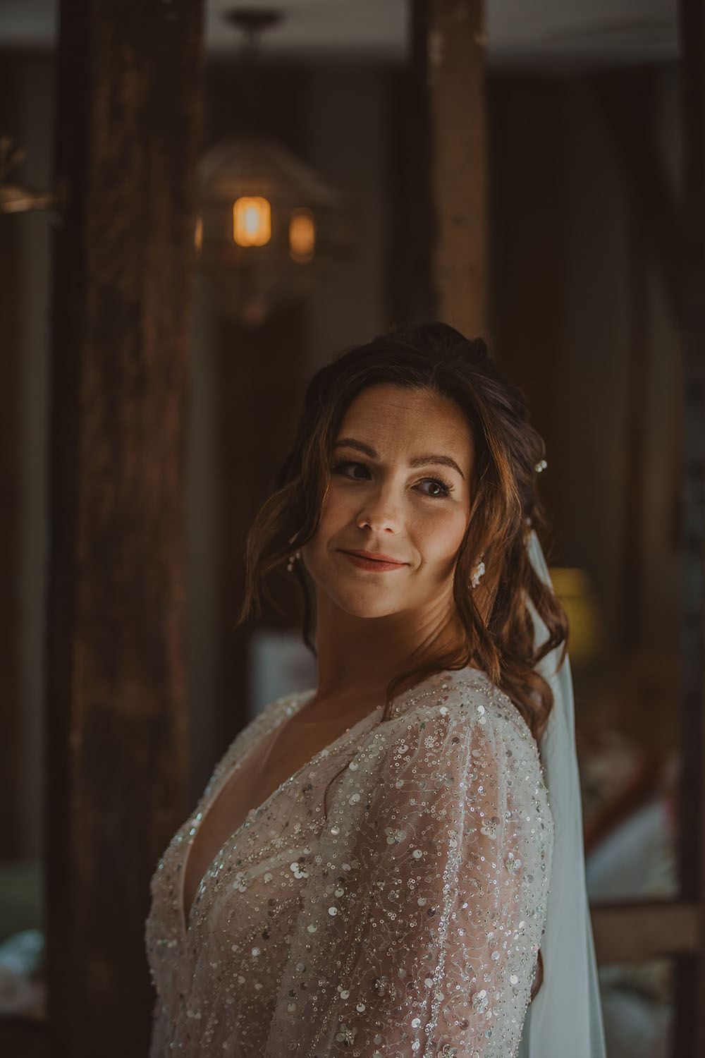 Hitchin Barn Wedding The Wardette Studio Bride Makeup Natural