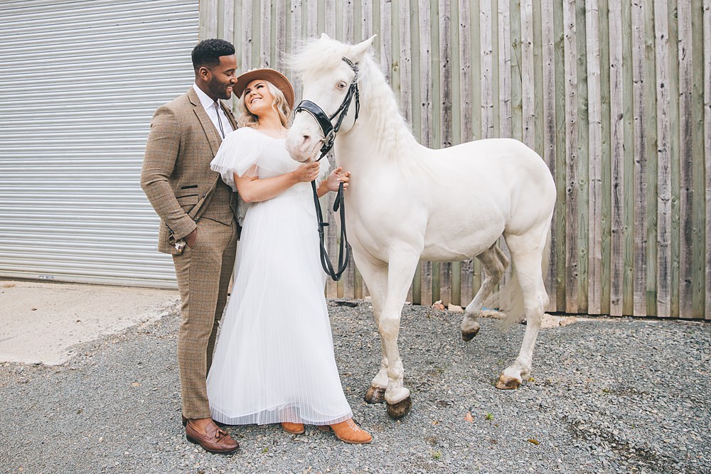 Boho Western Wedding Ideas Red Peacock Photography