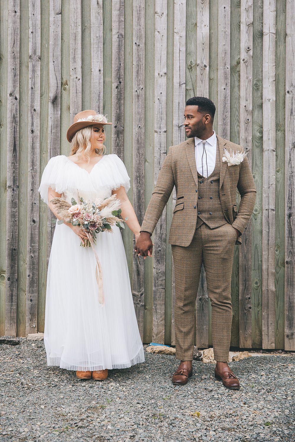 Boho Western Wedding Ideas Red Peacock Photography