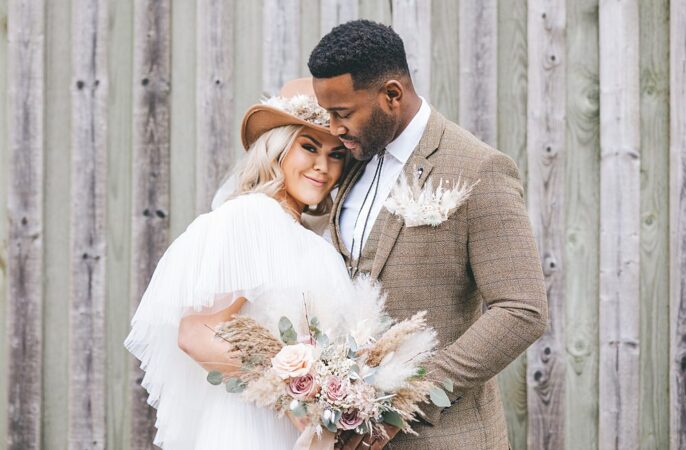 Boho Western Wedding Ideas Red Peacock Photography