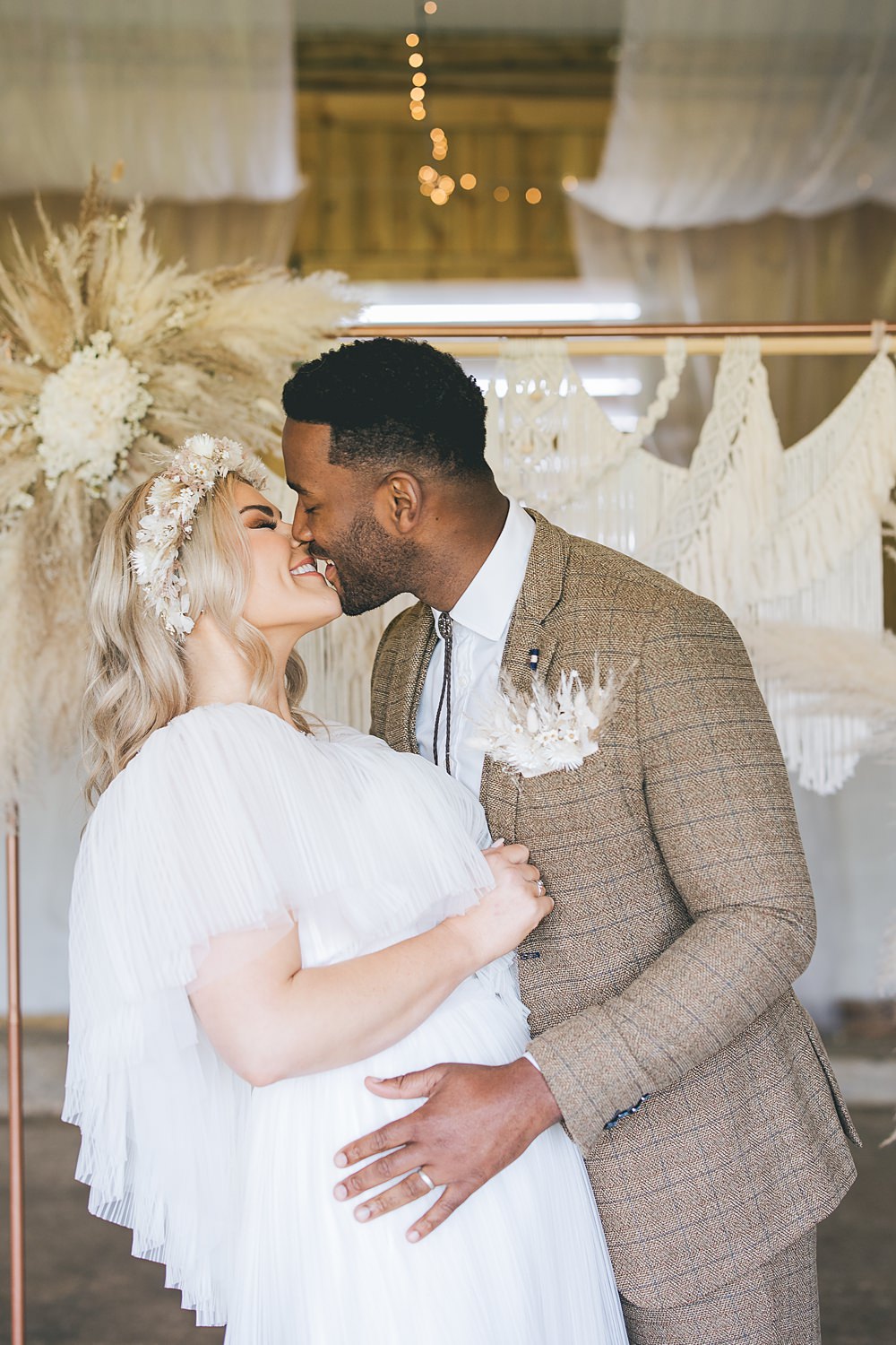 Boho Western Wedding Ideas Red Peacock Photography