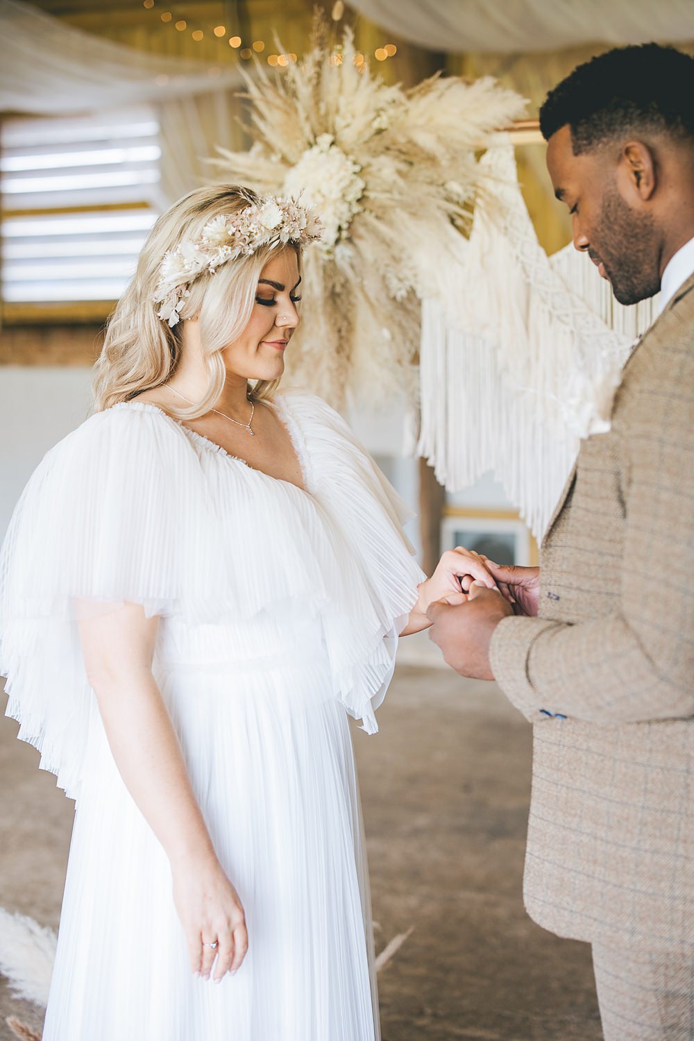 Boho Western Wedding Ideas Red Peacock Photography