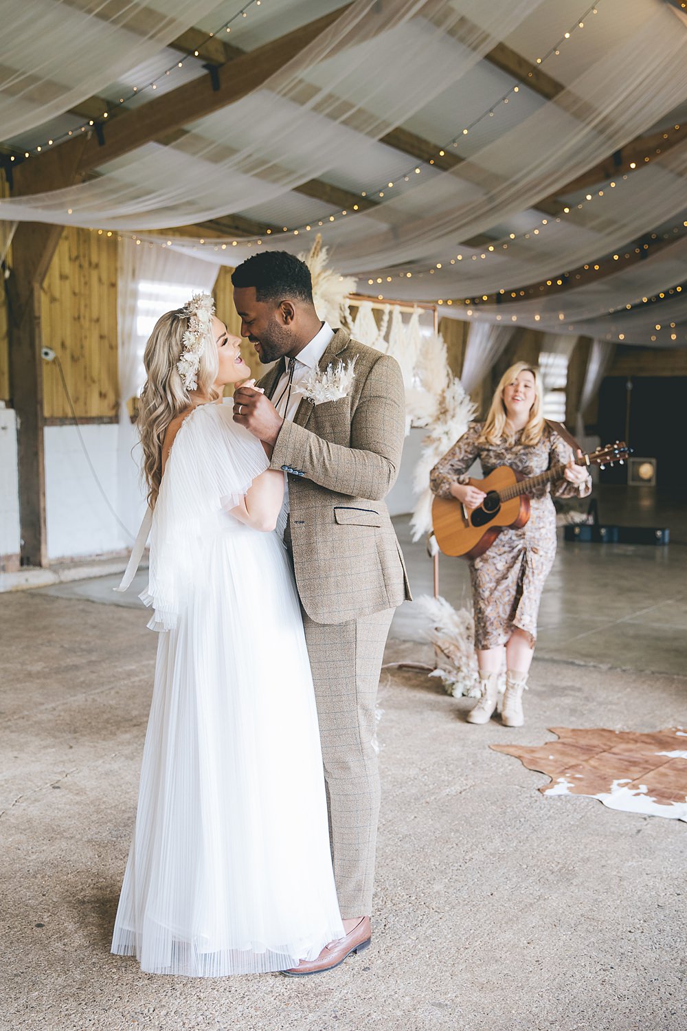 Boho Western Wedding Ideas Red Peacock Photography