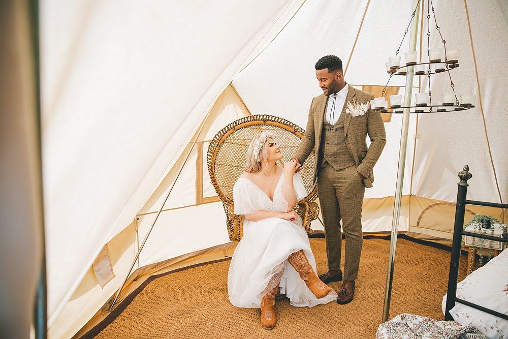 Boho Western Wedding Ideas Red Peacock Photography