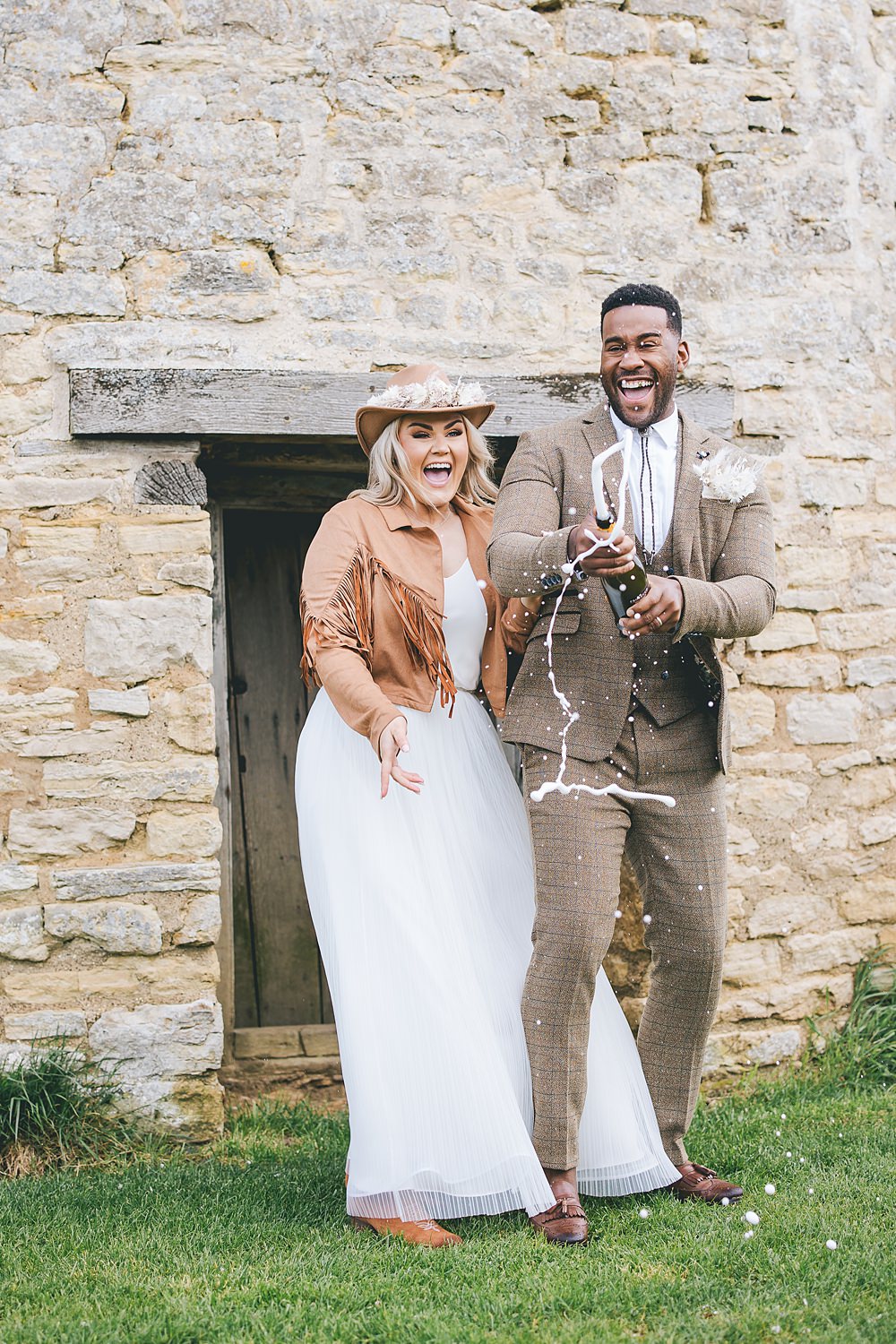 Boho Western Wedding Ideas Red Peacock Photography