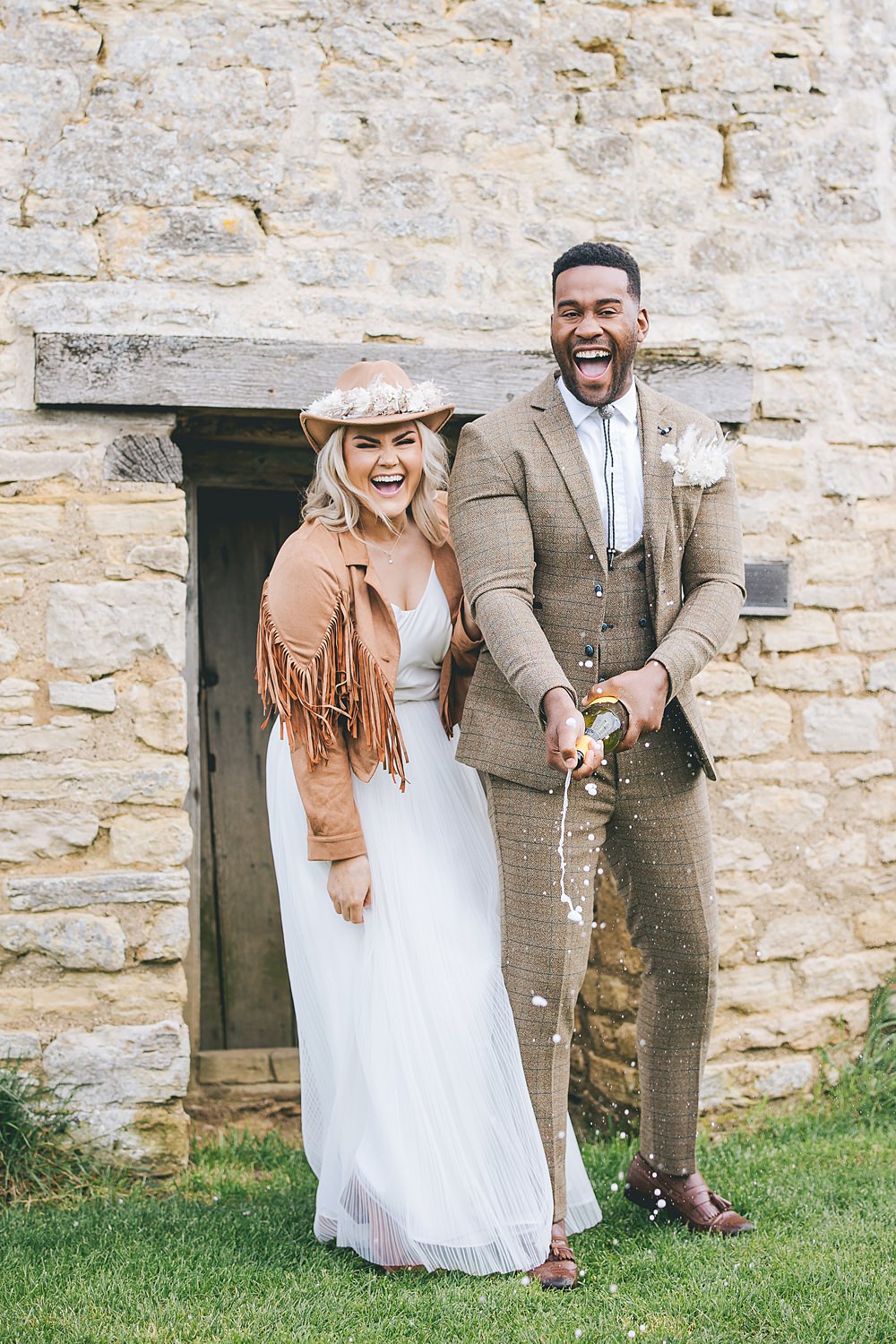 Boho Western Wedding Ideas Red Peacock Photography
