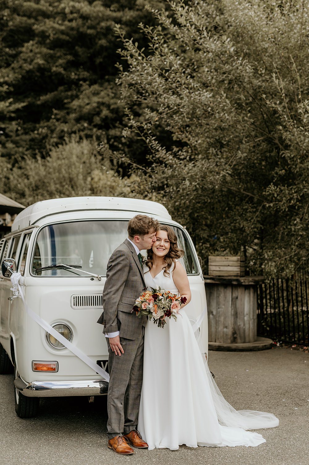 Cosy Romantic Wedding Hannah Shearman Photography Campervan Transport