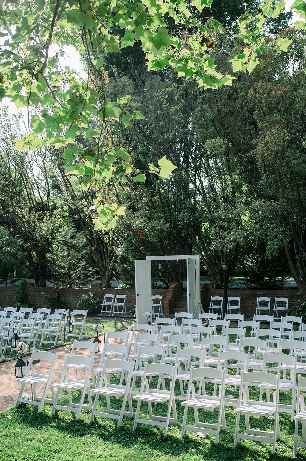 Mankin Mansion Wedding Willow Britt Studios Doors Ceremony Decor