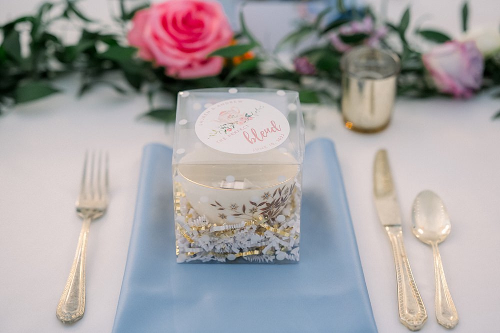 Mankin Mansion Wedding Willow Britt Studios Favour Box Tea Cup