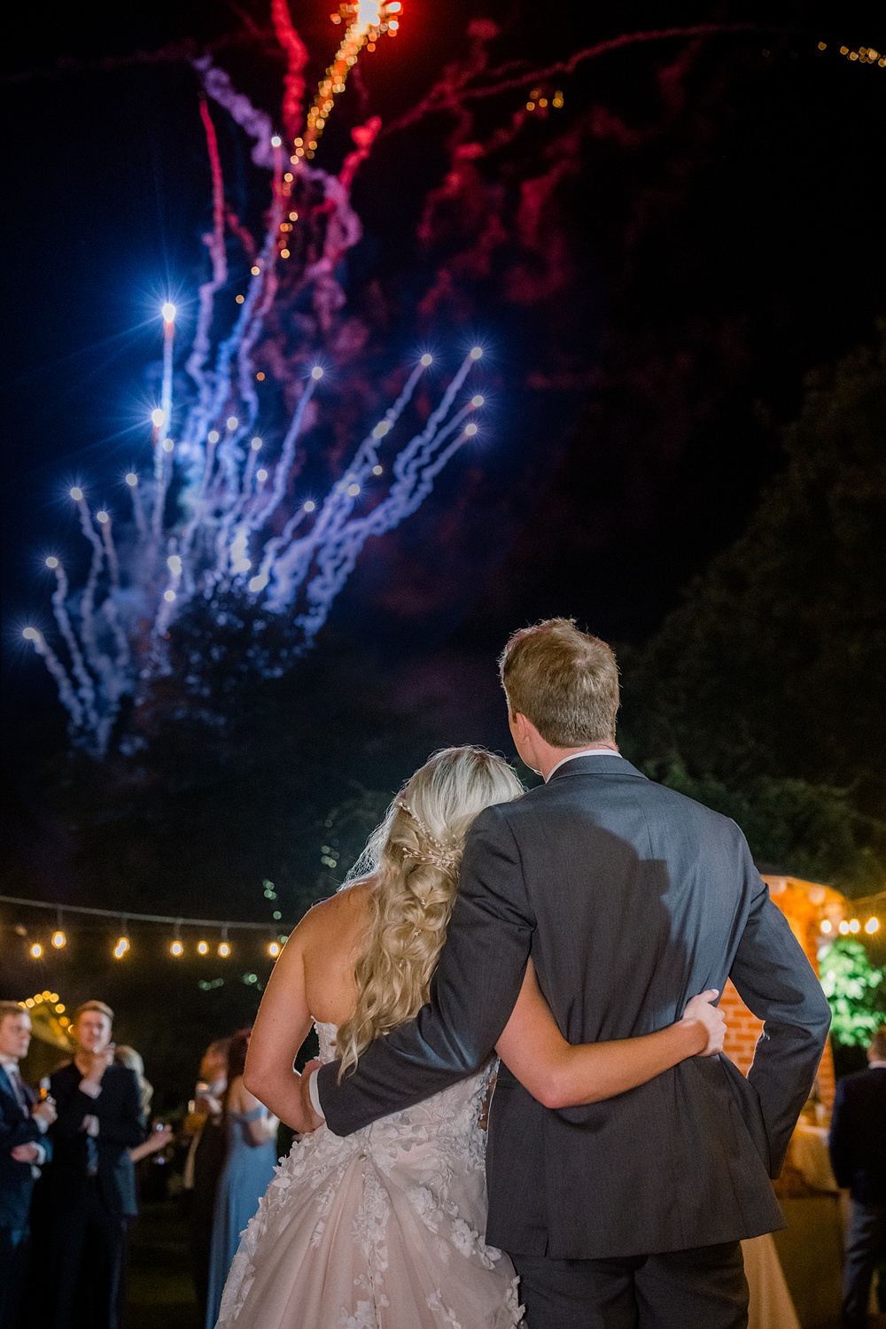 Mankin Mansion Wedding Willow Britt Studios Fireworks