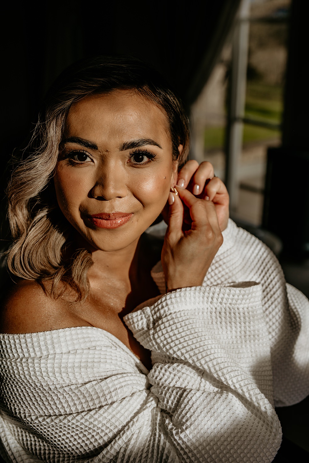 Black Bow Wedding Ideas Ginger Jam Photography Bride Makeup Natural