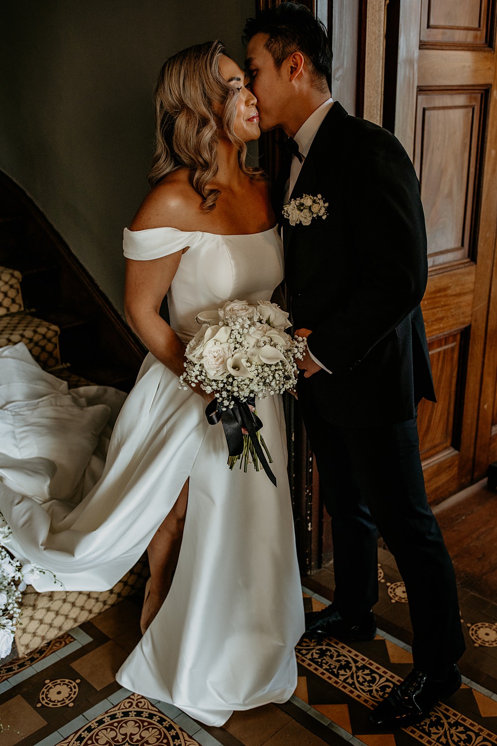 Black Bow Wedding Ideas Ginger Jam Photography