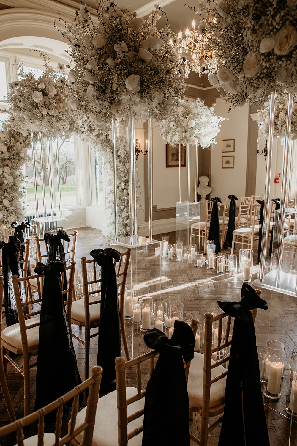 Black Bow Wedding Ideas Ginger Jam Photography Chair Backs Decor