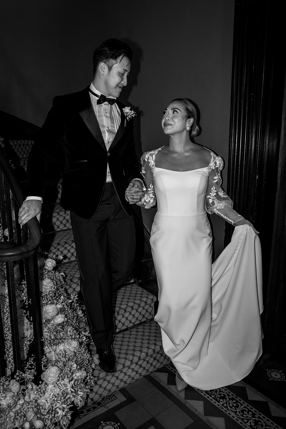Black Bow Wedding Ideas Ginger Jam Photography