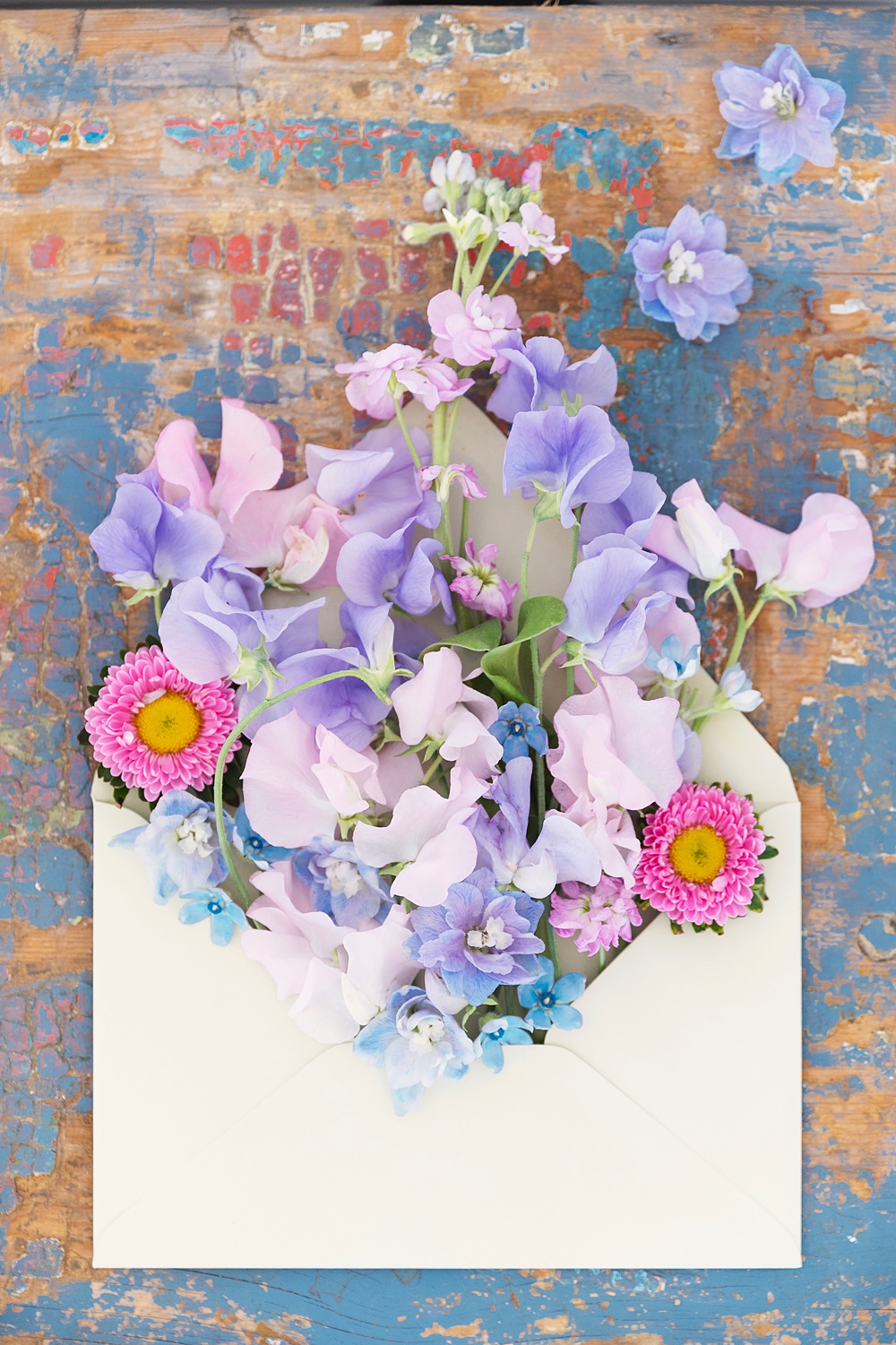 Chateau St. Michel Wedding Awardweddings Envelope Flowers
