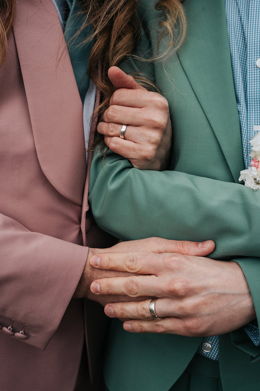 Cottagecore Wedding Ideas Melanie Barnfield Photography Groom Ring Bands