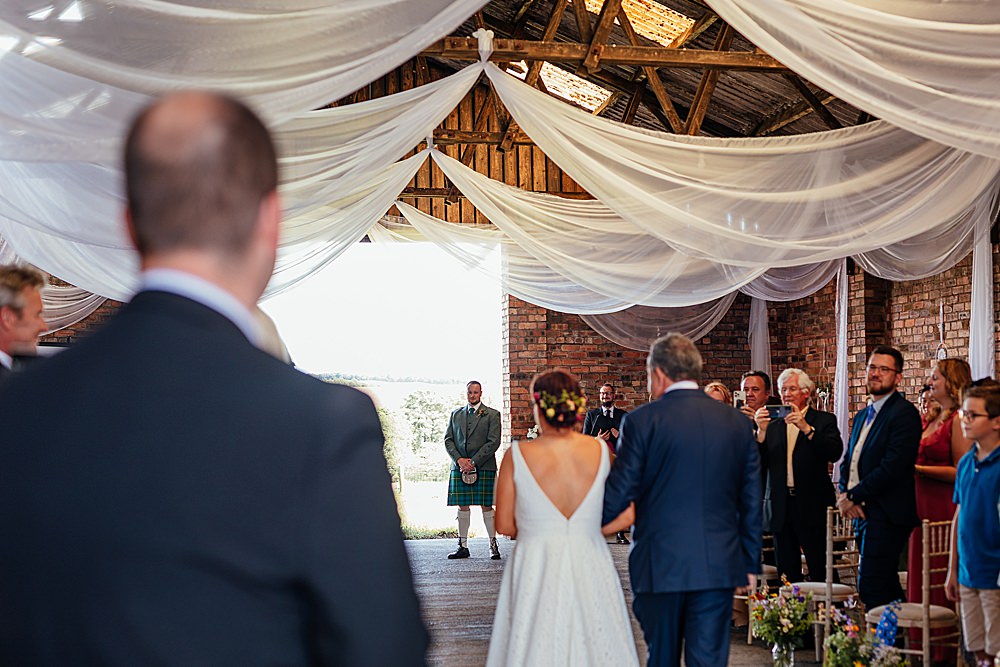 Fife Farm Wedding Joy Story Photo
