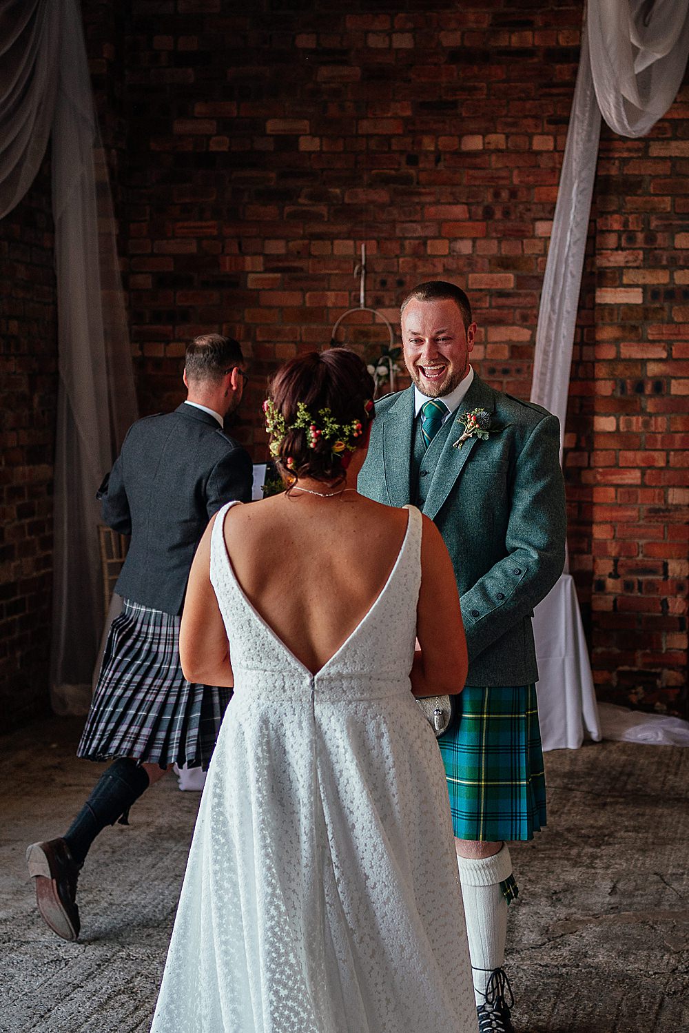 Fife Farm Wedding Joy Story Photo