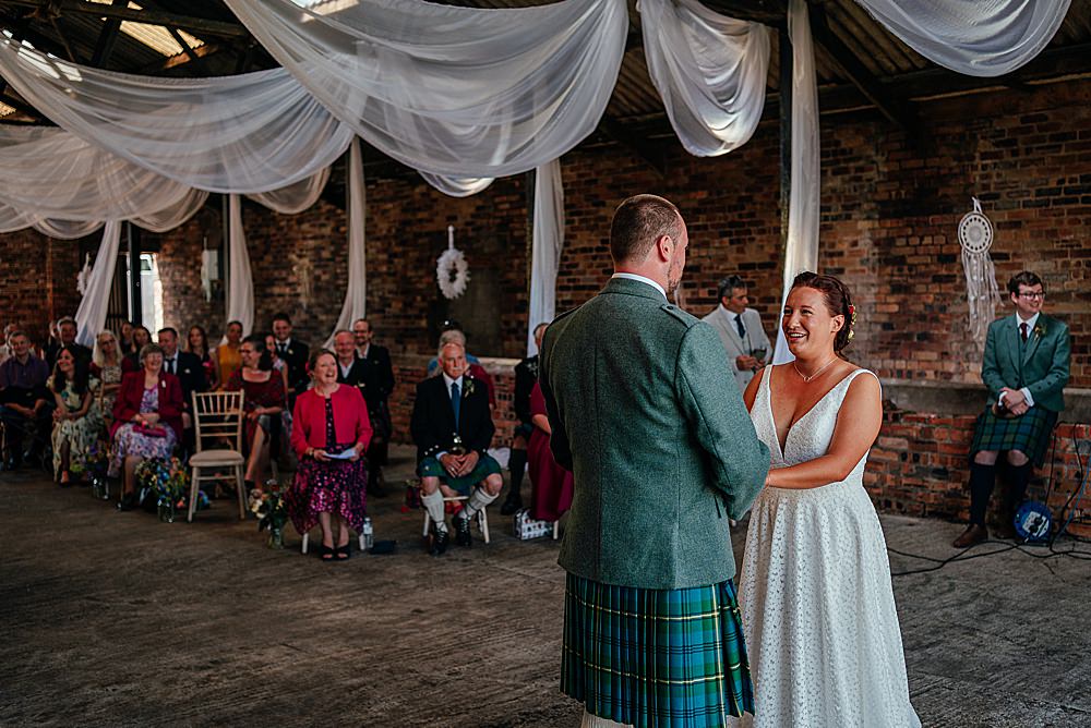 Fife Farm Wedding Joy Story Photo
