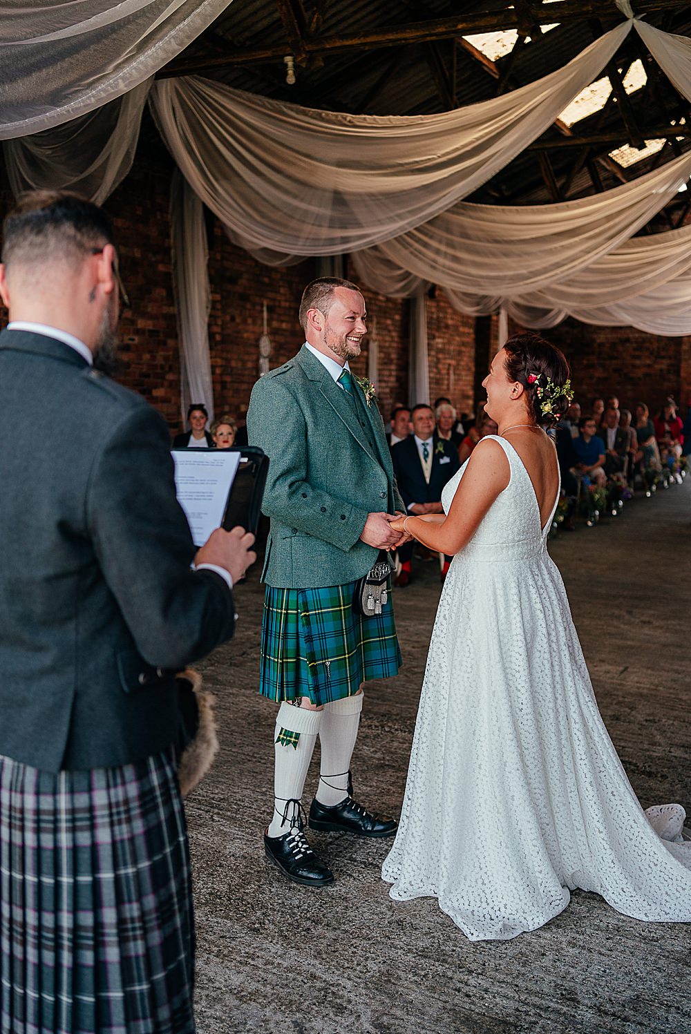 Fife Farm Wedding Joy Story Photo