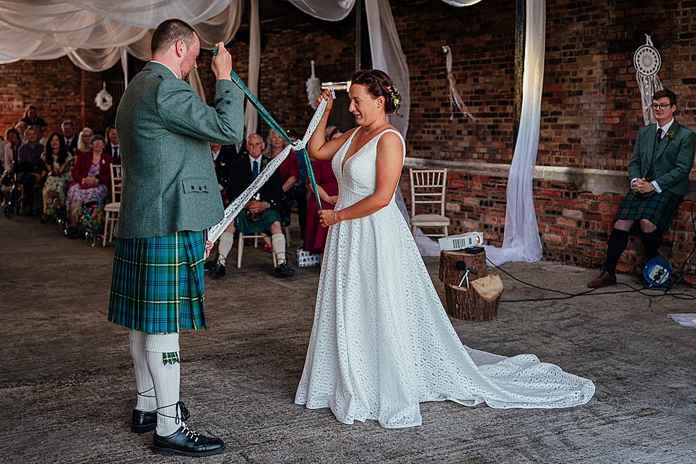 Fife Farm Wedding Joy Story Photo