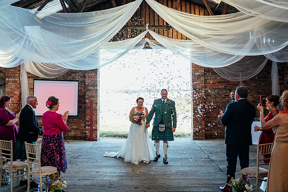 Fife Farm Wedding Joy Story Photo