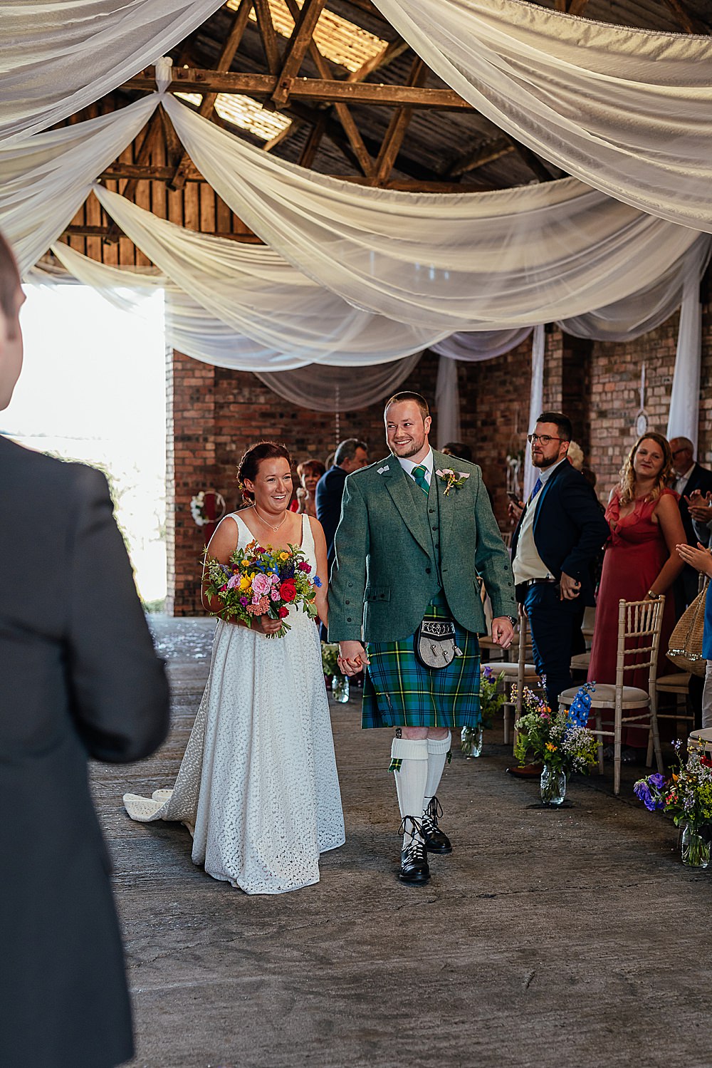 Fife Farm Wedding Joy Story Photo
