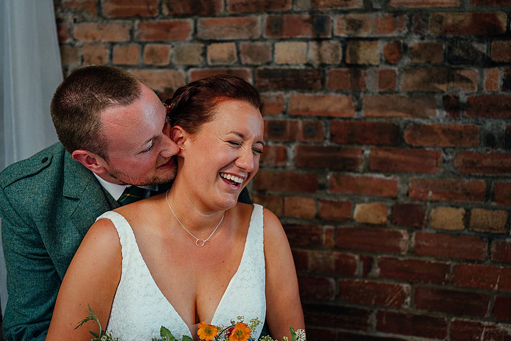Fife Farm Wedding Joy Story Photo