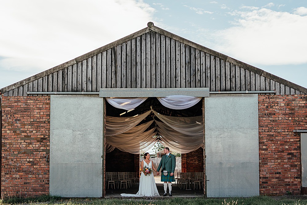 Fife Farm Wedding Joy Story Photo