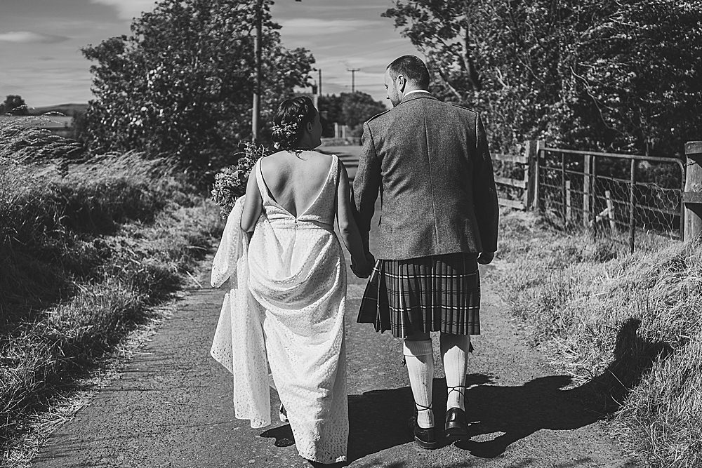 Fife Farm Wedding Joy Story Photo