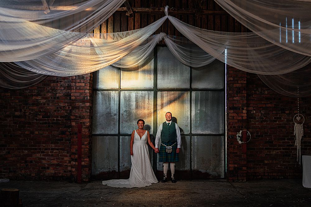 Fife Farm Wedding Joy Story Photo