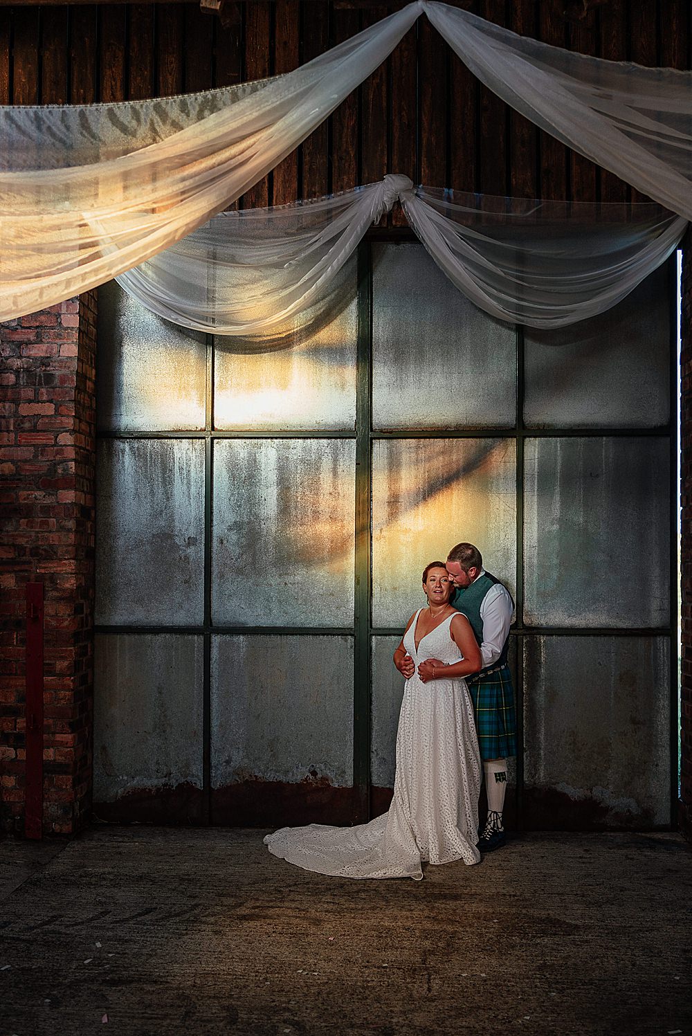Fife Farm Wedding Joy Story Photo