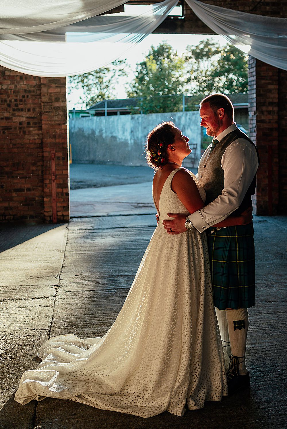 Fife Farm Wedding Joy Story Photo