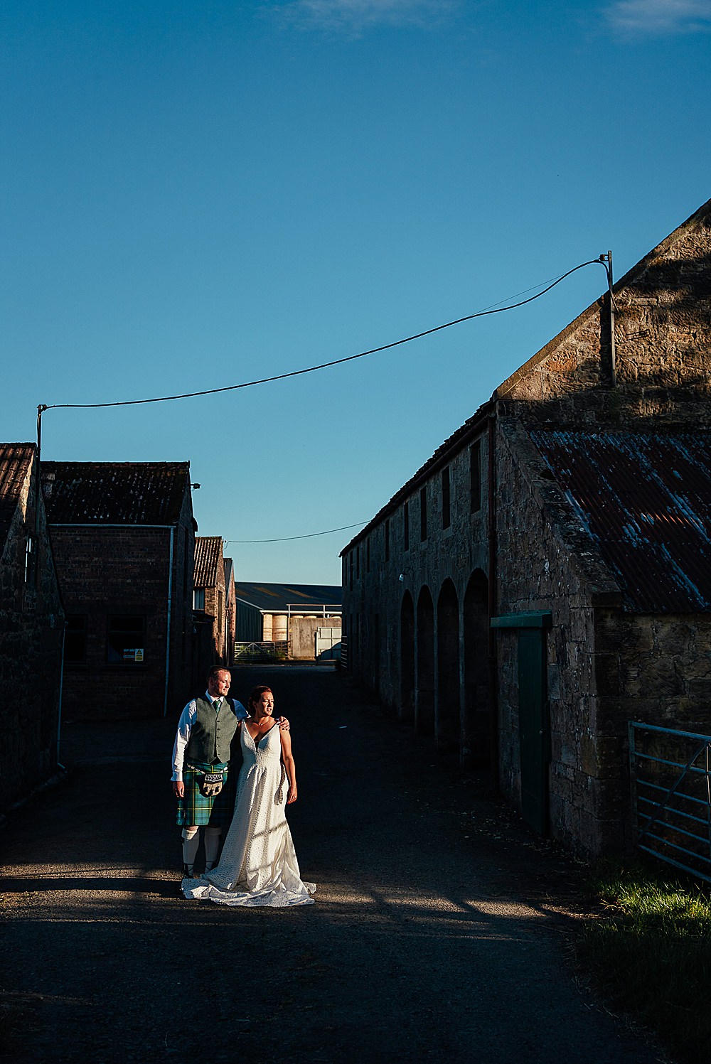 Fife Farm Wedding Joy Story Photo