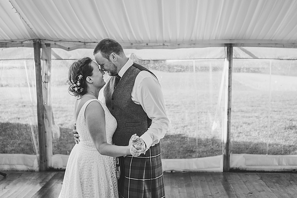 Fife Farm Wedding Joy Story Photo