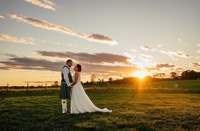 Fife Farm Wedding Joy Story Photo